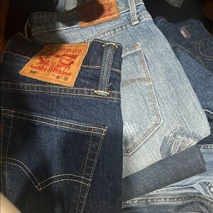 Levi's Blue Denim Jeans